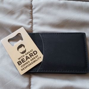 ☆ NWT Bottle Opener Wallet
